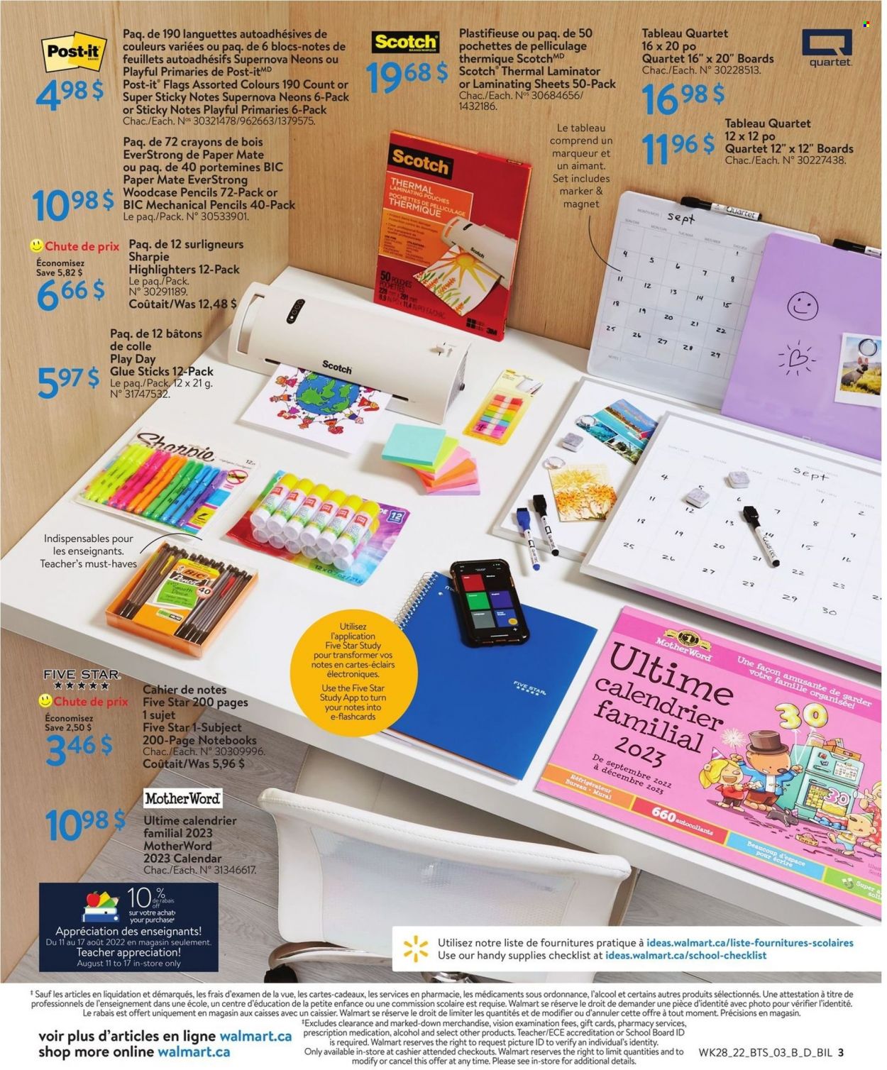 Walmart flyer - August 04, 2022 - September 07, 2022. Page 3