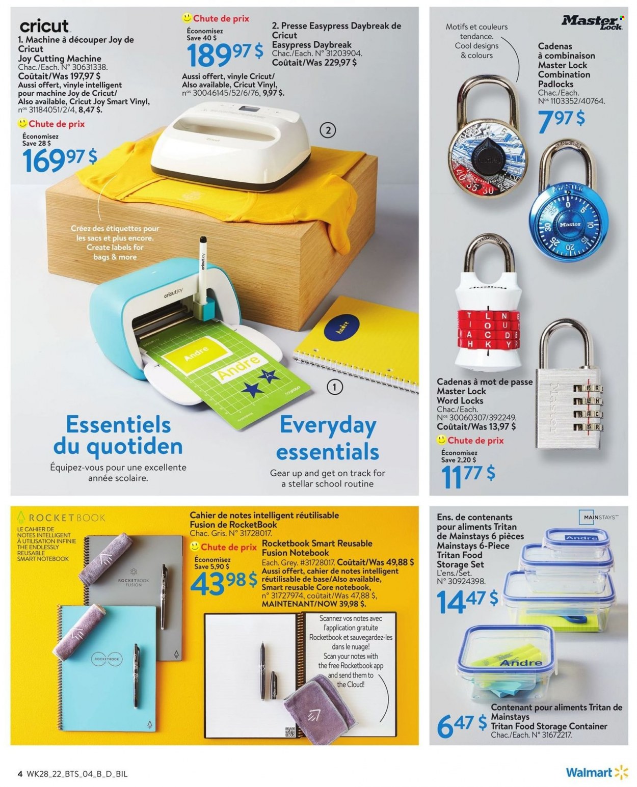 Walmart flyer - August 04, 2022 - September 07, 2022. Page 4