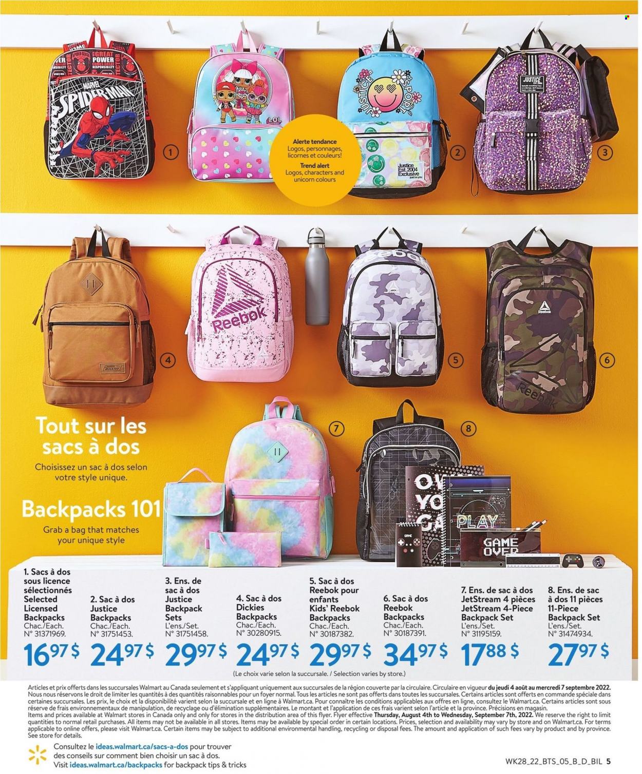 Walmart flyer - August 04, 2022 - September 07, 2022. Page 5