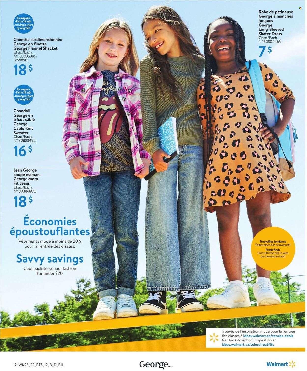 Walmart flyer - August 04, 2022 - September 07, 2022. Page 12