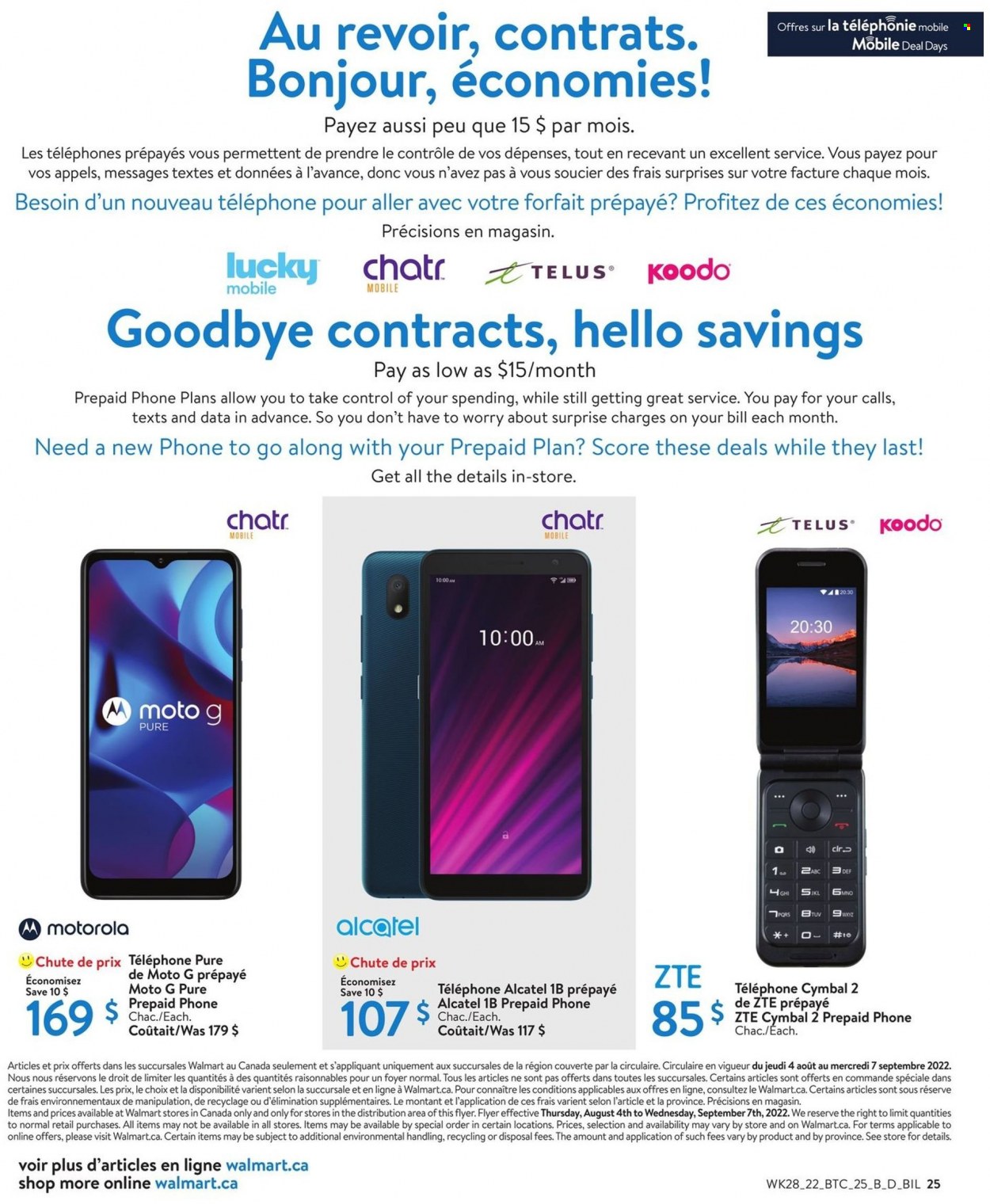 Walmart flyer - August 04, 2022 - September 07, 2022. Page 28