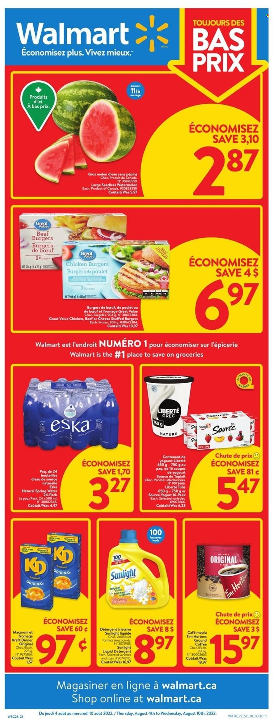 Walmart flyer - August 04, 2022 - August 10, 2022. Page 1