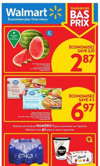 Circulaire Walmart - 04 Août 2022 - 10 Août 2022.