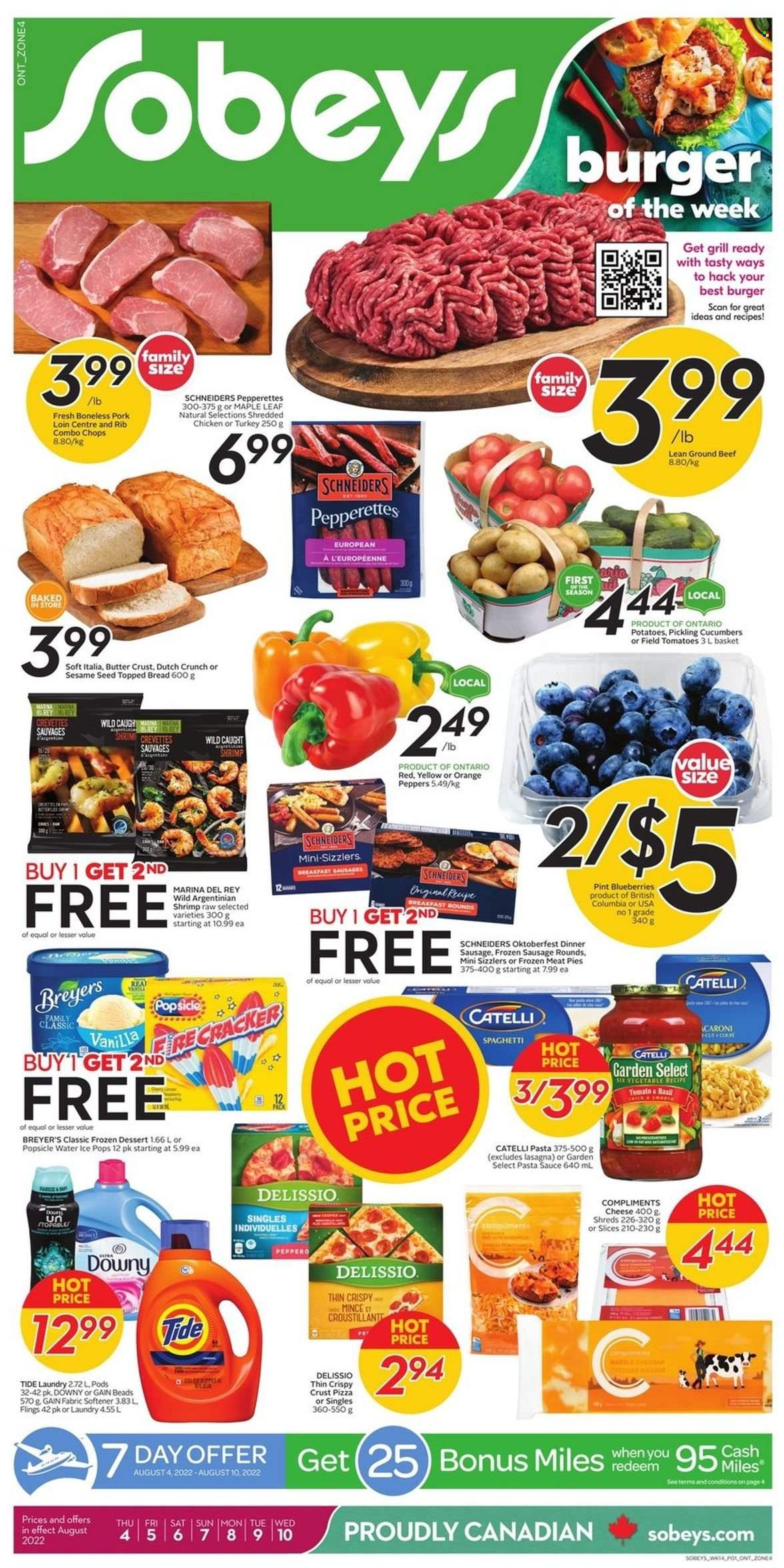Sobeys flyer - August 04, 2022 - August 10, 2022. Page 1