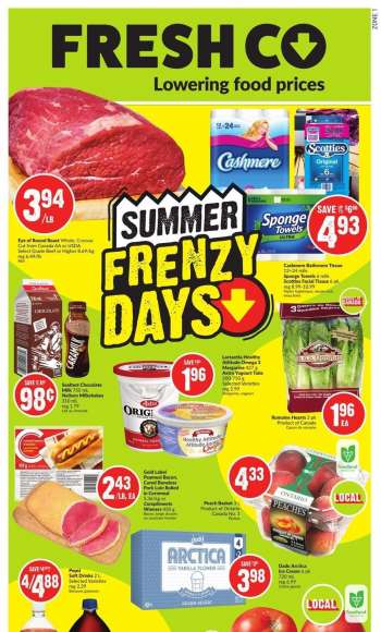 FreshCo. Flyer - August 04, 2022 - August 10, 2022.