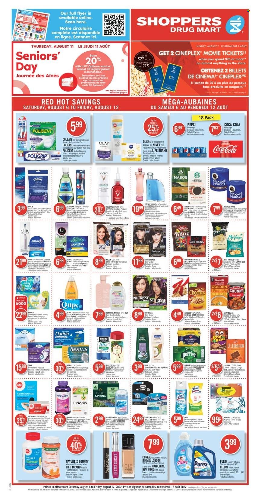 Shoppers Drug Mart flyer - August 06, 2022 - August 12, 2022. Page 1