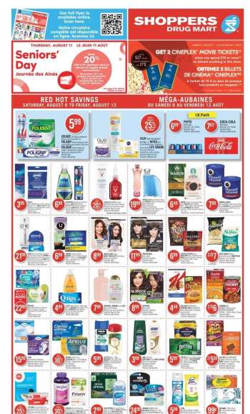Shoppers Drug Mart Flyer - August 06, 2022 - August 12, 2022.