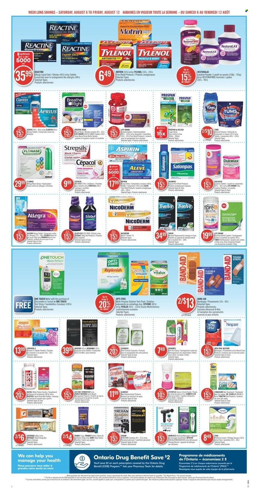 Shoppers Drug Mart flyer - August 06, 2022 - August 12, 2022. Page 2