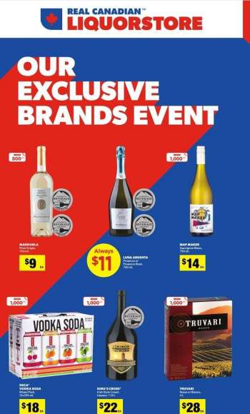 Circulaire Real Canadian Liquorstore - 03 Août 2022 - 07 Août 2022.