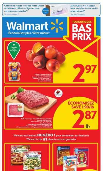 Circulaire Walmart - 11 Août 2022 - 17 Août 2022.
