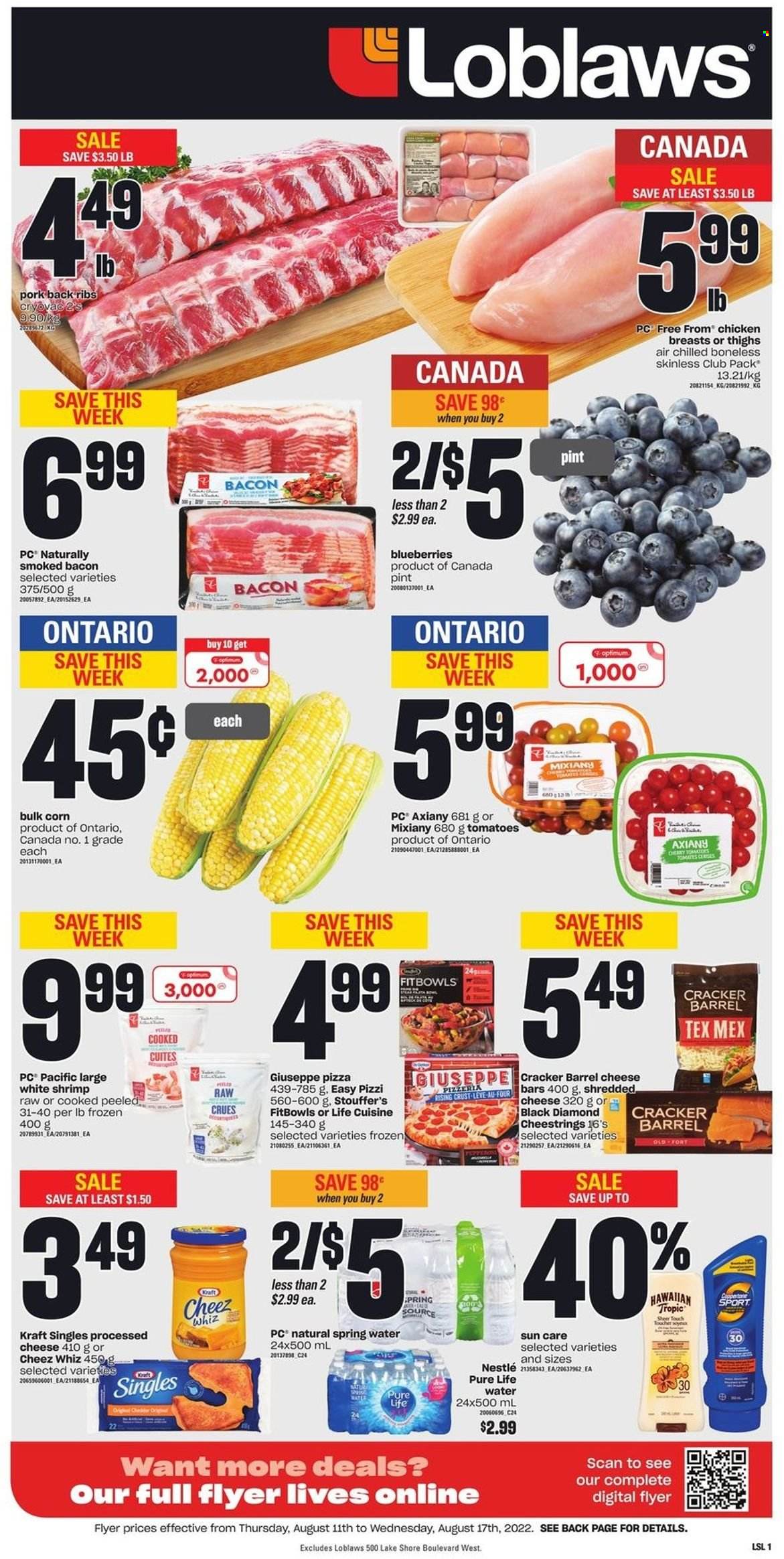 Loblaws flyer - August 11, 2022 - August 17, 2022. Page 1