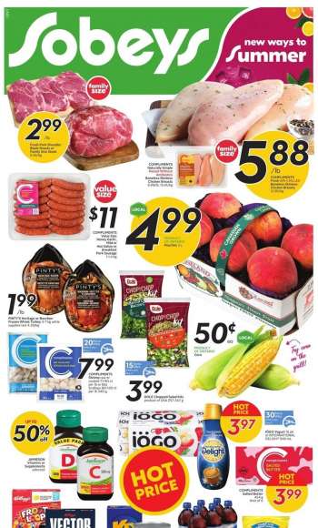 Circulaire Sobeys - 11 Août 2022 - 17 Août 2022.