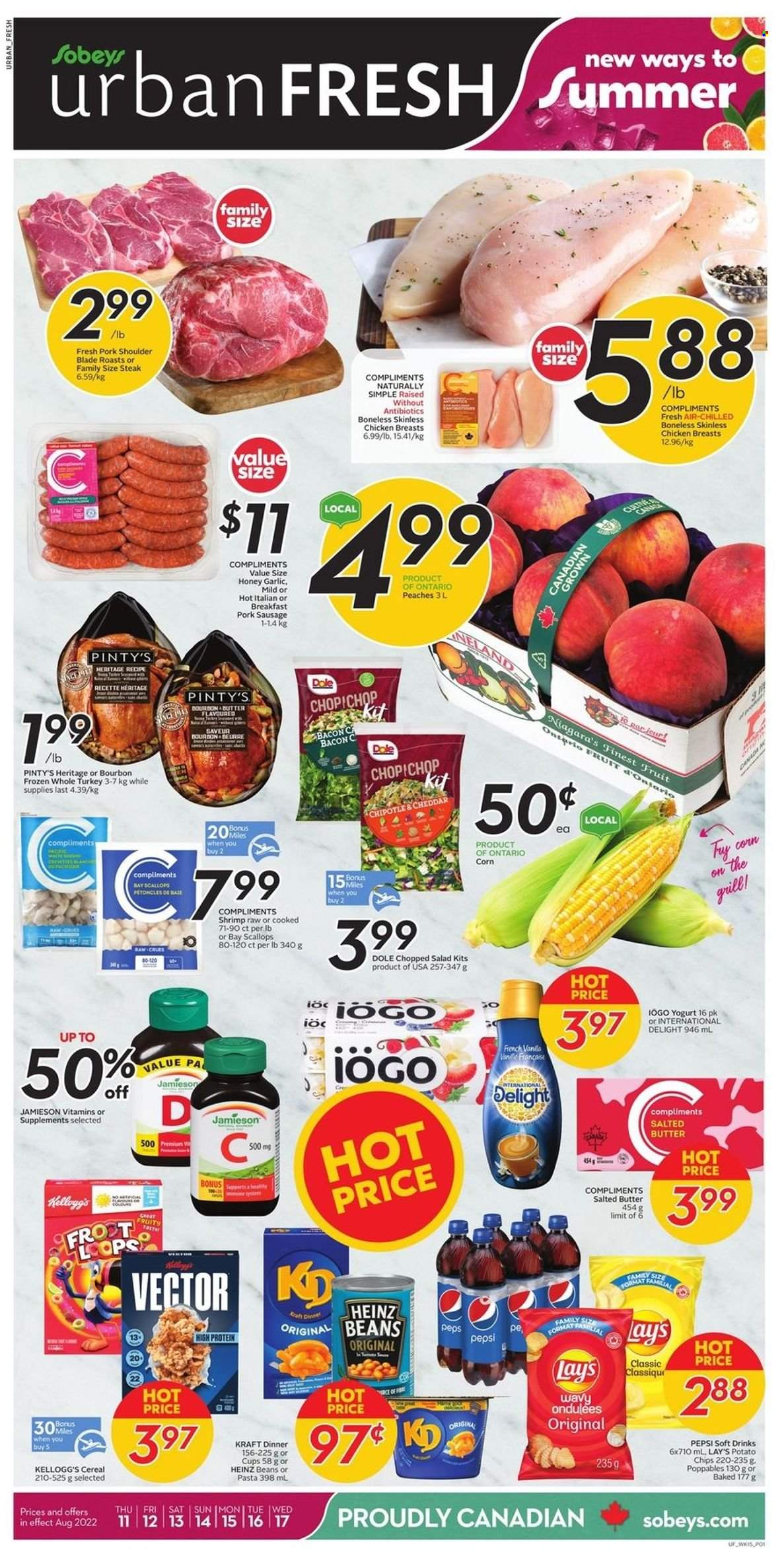 Sobeys Urban Fresh flyer - August 11, 2022 - August 17, 2022. Page 1