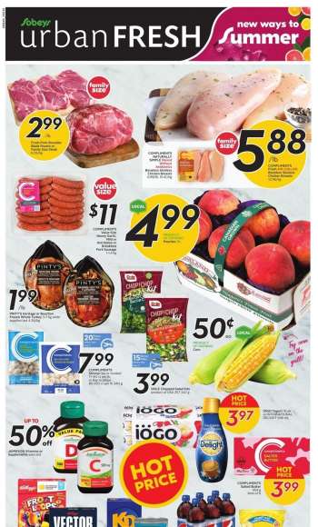 Sobeys Urban Fresh Flyer - August 11, 2022 - August 17, 2022.