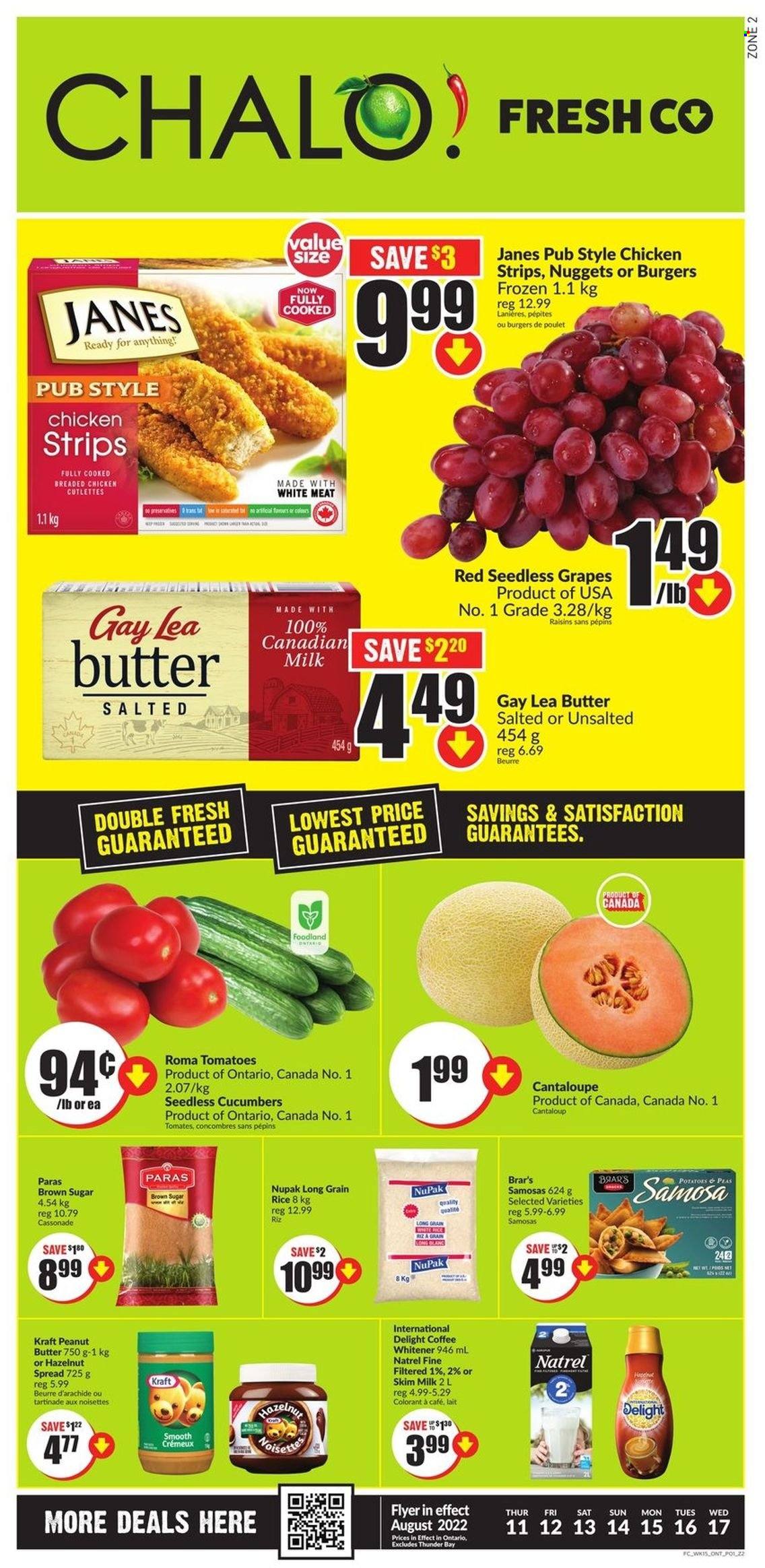 Chalo! FreshCo. flyer - August 11, 2022 - August 17, 2022. Page 1