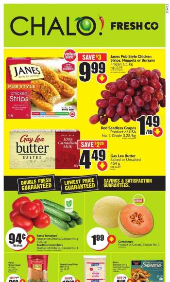 Chalo! FreshCo. Flyer - August 11, 2022 - August 17, 2022.