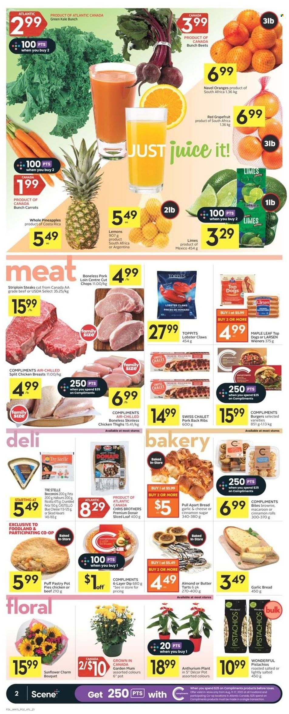 Foodland flyer - August 11, 2022 - August 17, 2022. Page 2