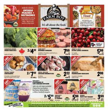 Farm Boy Flyer - August 11, 2022 - August 17, 2022.