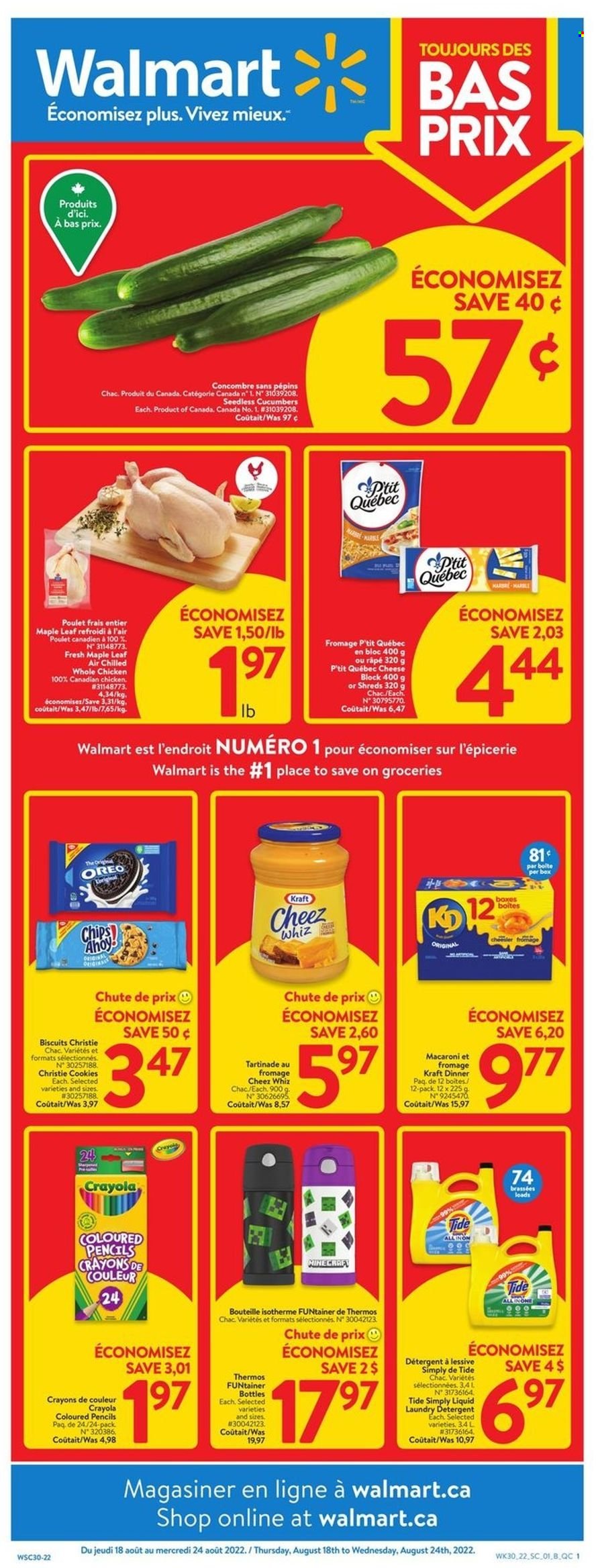 Walmart flyer - August 18, 2022 - August 24, 2022. Page 1