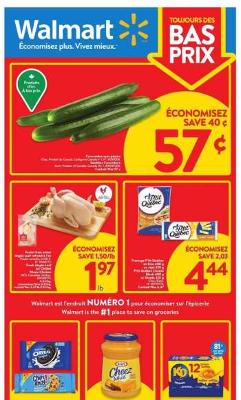 Circulaire Walmart - 18 Août 2022 - 24 Août 2022.