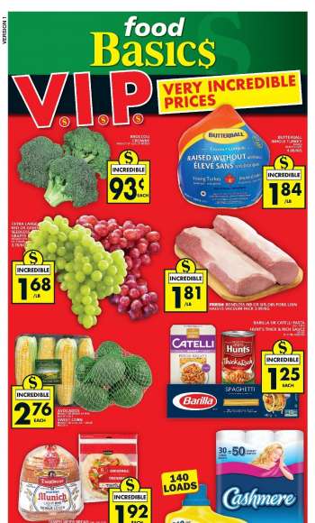 Food Basics Flyer - August 18, 2022 - August 24, 2022.