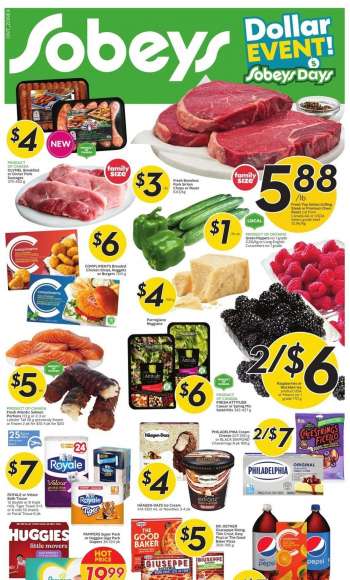 Sobeys Flyer - August 18, 2022 - August 24, 2022.
