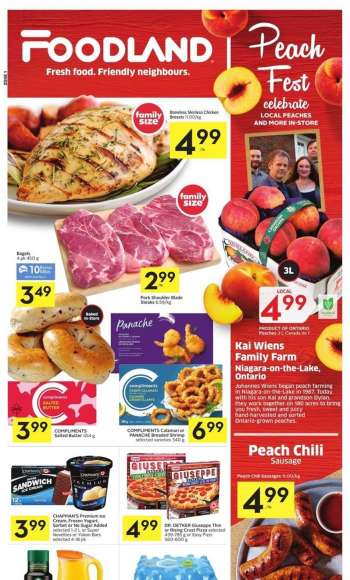 Circulaire Foodland - 18 Août 2022 - 24 Août 2022.