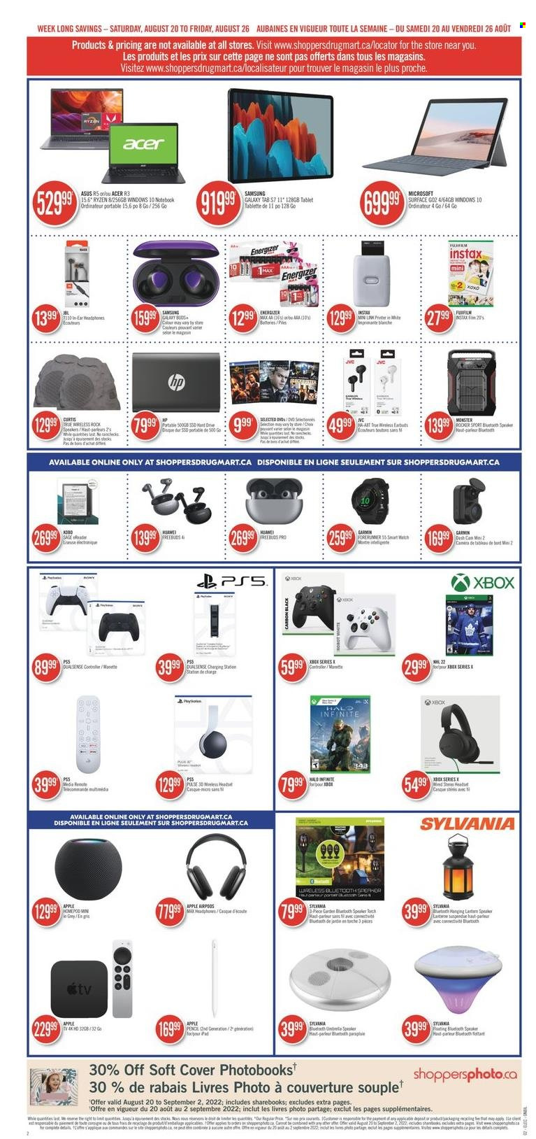 Shoppers Drug Mart flyer - August 20, 2022 - August 26, 2022. Page 7