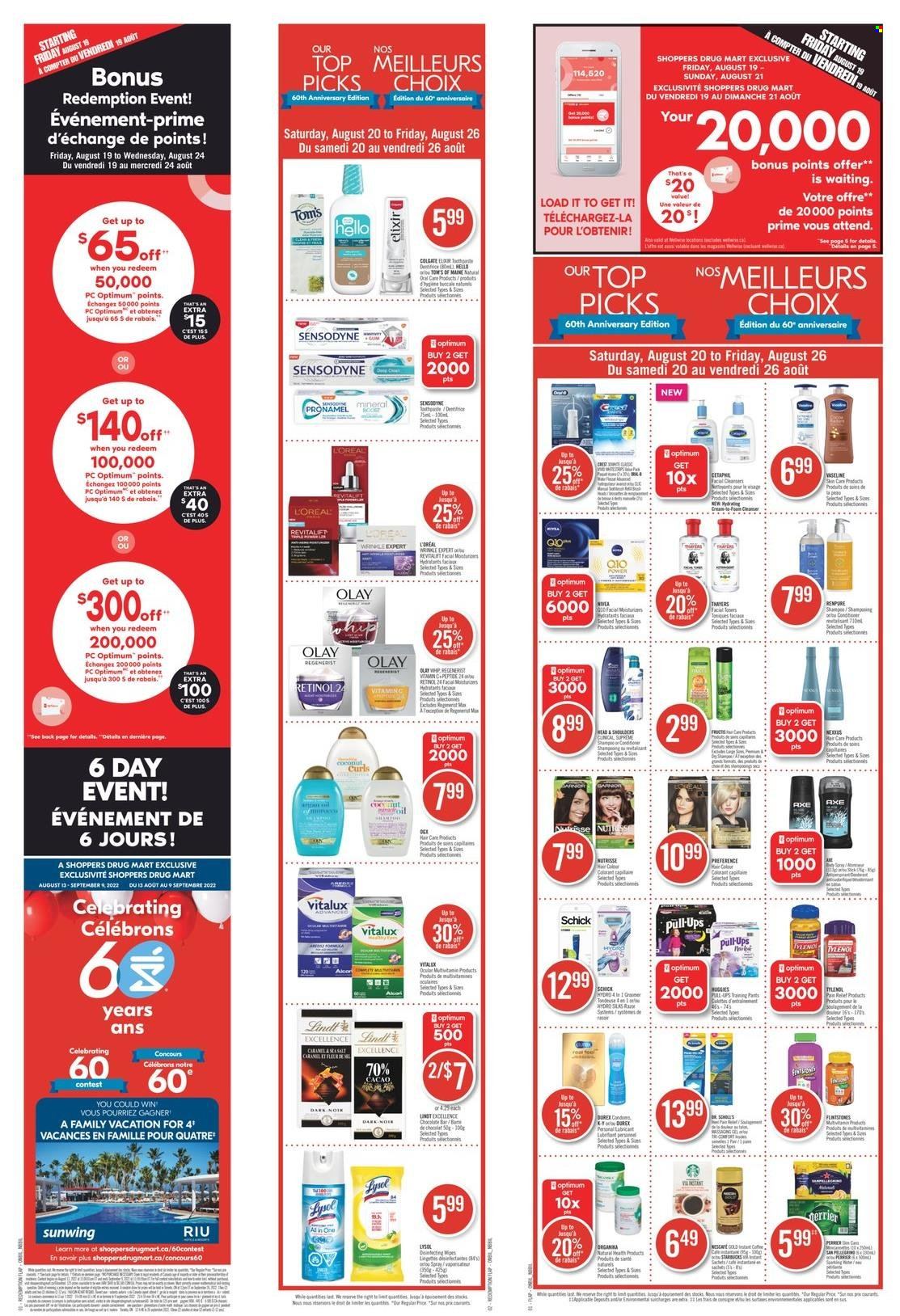 Shoppers Drug Mart flyer - August 20, 2022 - August 26, 2022. Page 19