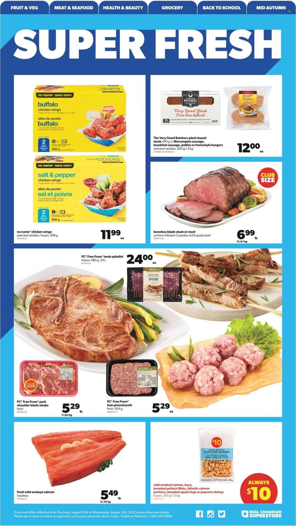 Real Canadian Superstore flyer - August 25, 2022 - August 31, 2022. Page 7