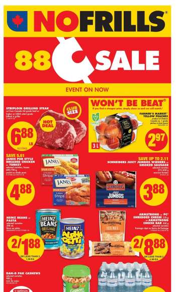 No Frills Flyer - August 25, 2022 - August 31, 2022.