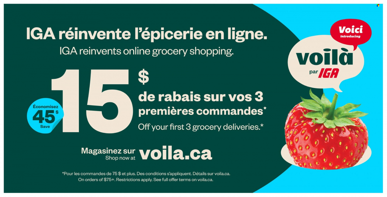 IGA flyer - August 25, 2022 - August 31, 2022. Page 18