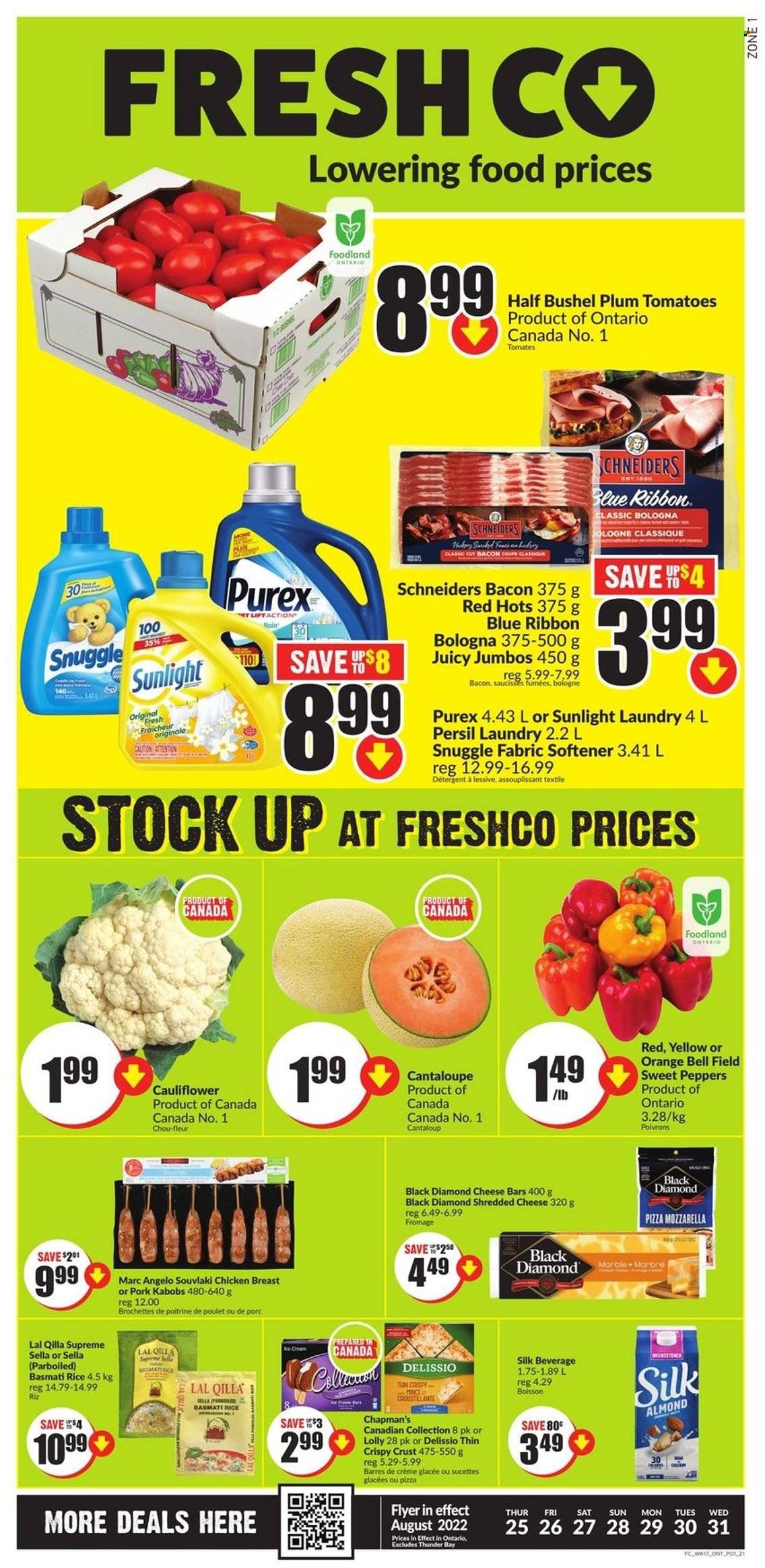 FreshCo. flyer - August 25, 2022 - August 31, 2022. Page 1