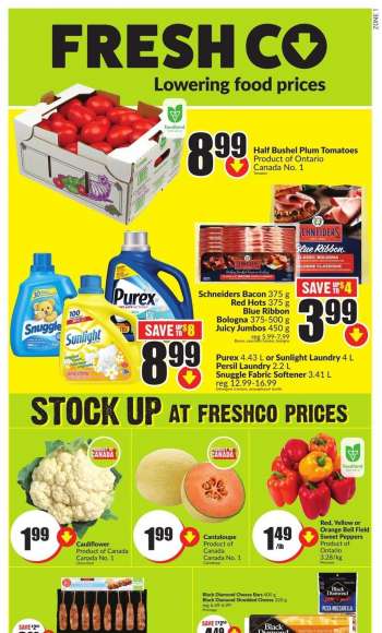 FreshCo. Flyer - August 25, 2022 - August 31, 2022.