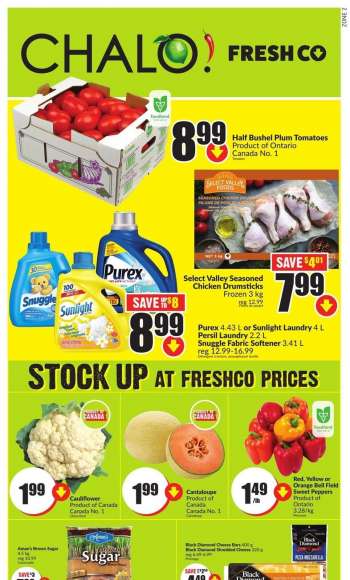 Chalo! FreshCo. Flyer - August 25, 2022 - August 31, 2022.