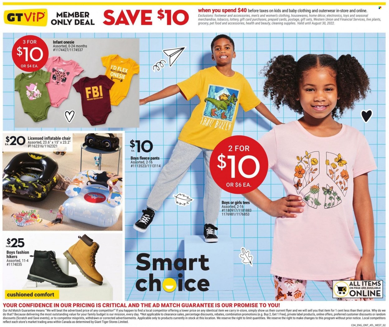 Giant Tiger flyer - August 24, 2022 - August 30, 2022. Page 2