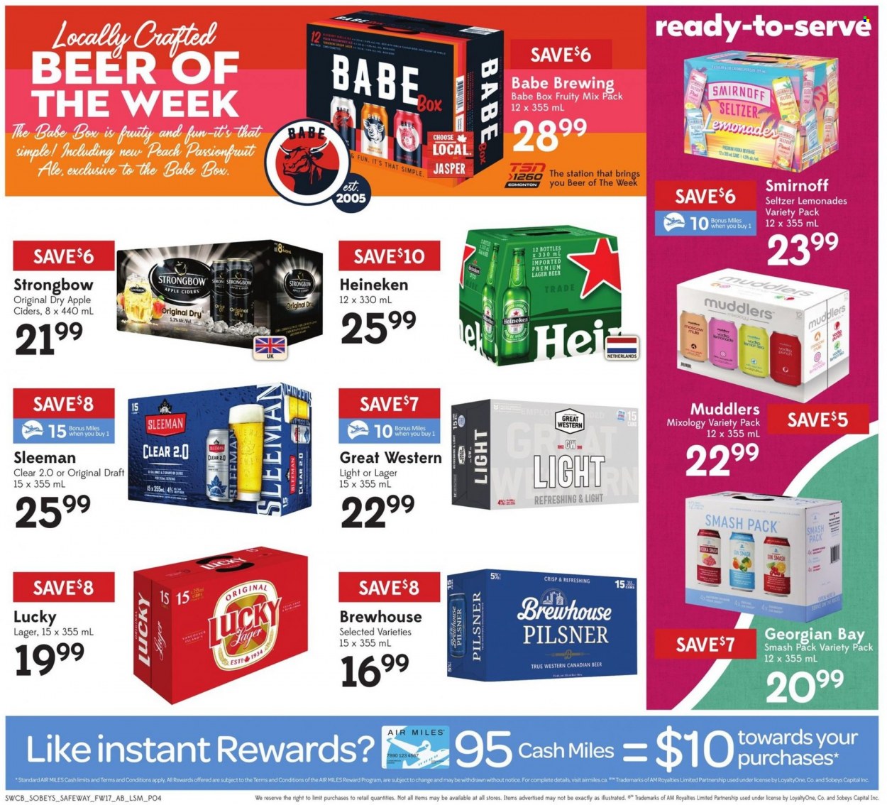 Sobeys Liquor flyer - August 25, 2022 - August 31, 2022. Page 4