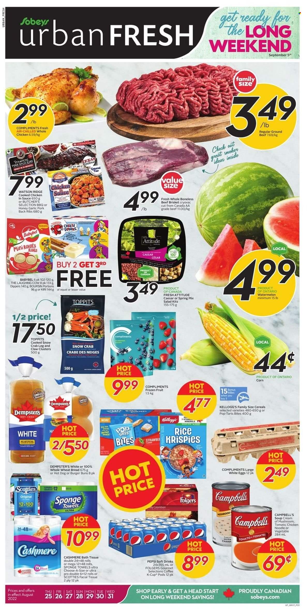 Sobeys Urban Fresh flyer - August 25, 2022 - August 31, 2022. Page 1