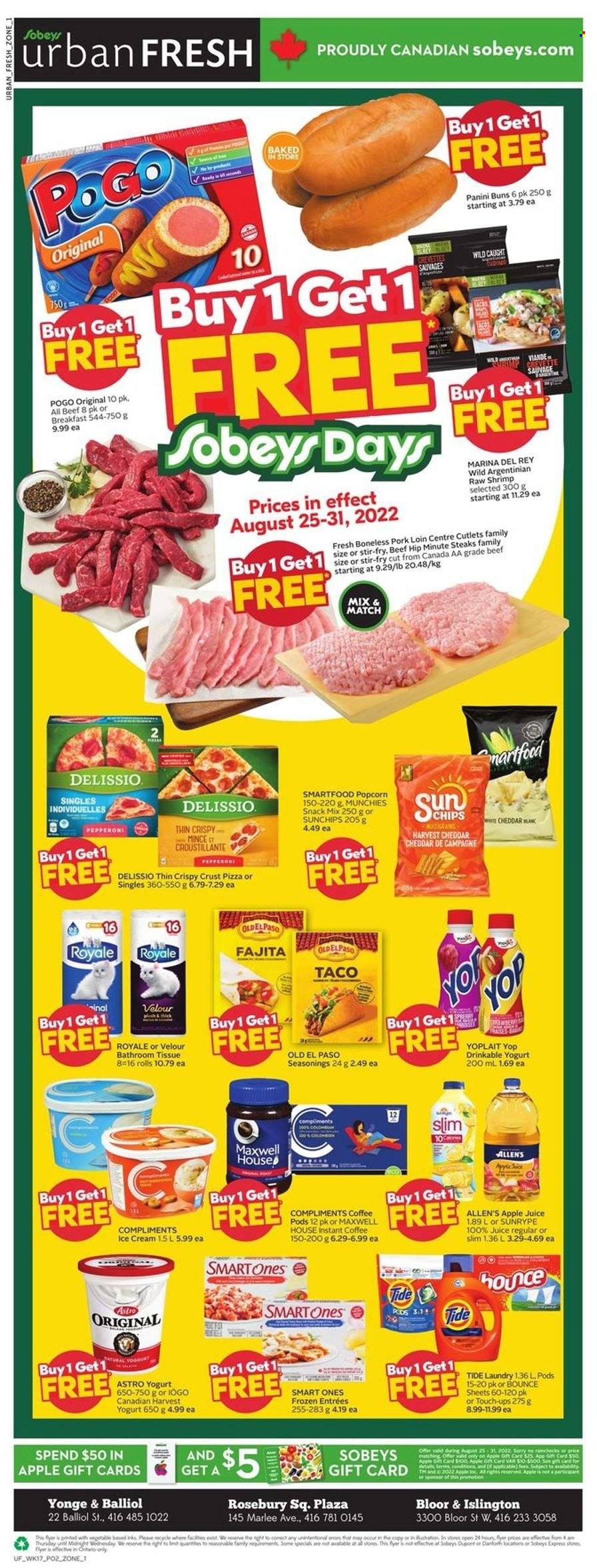 Sobeys Urban Fresh flyer - August 25, 2022 - August 31, 2022. Page 2