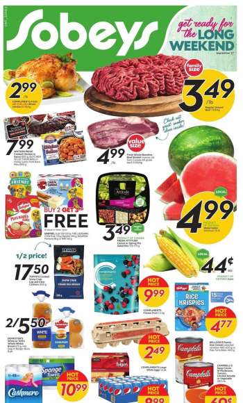 Sobeys Flyer - August 25, 2022 - August 31, 2022.