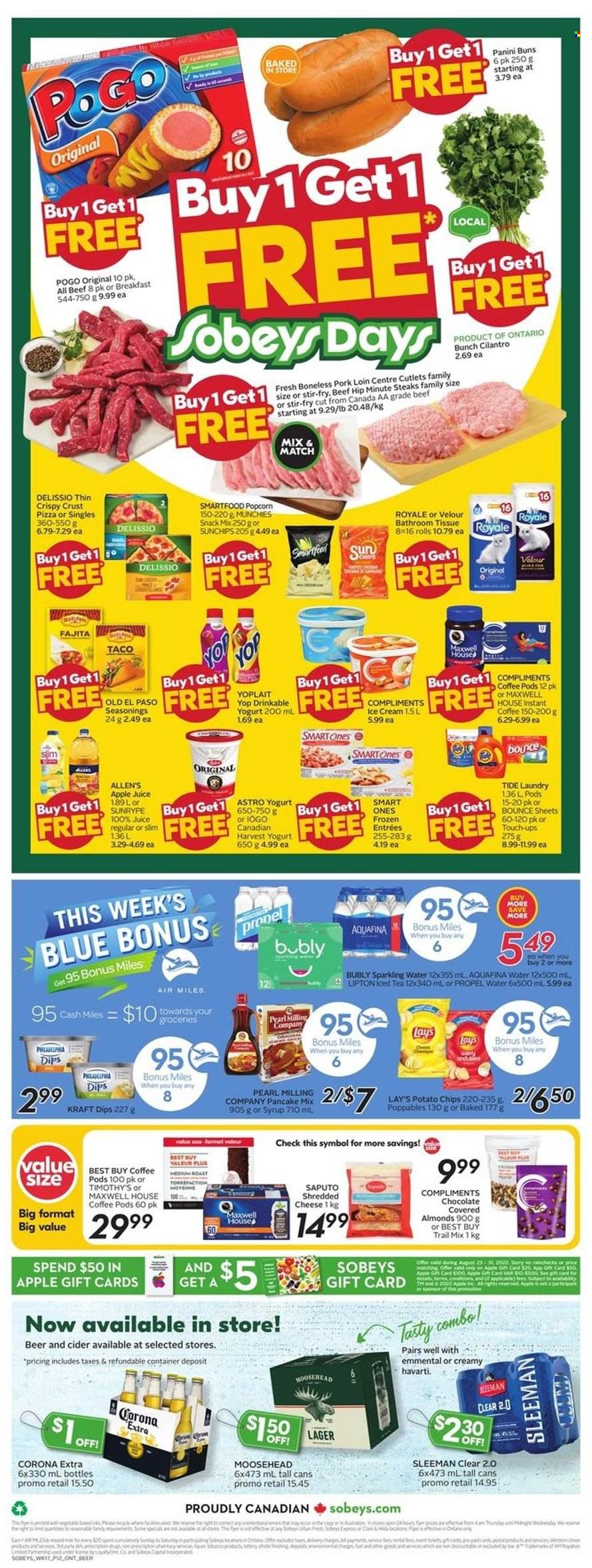 Sobeys flyer - August 25, 2022 - August 31, 2022. Page 2