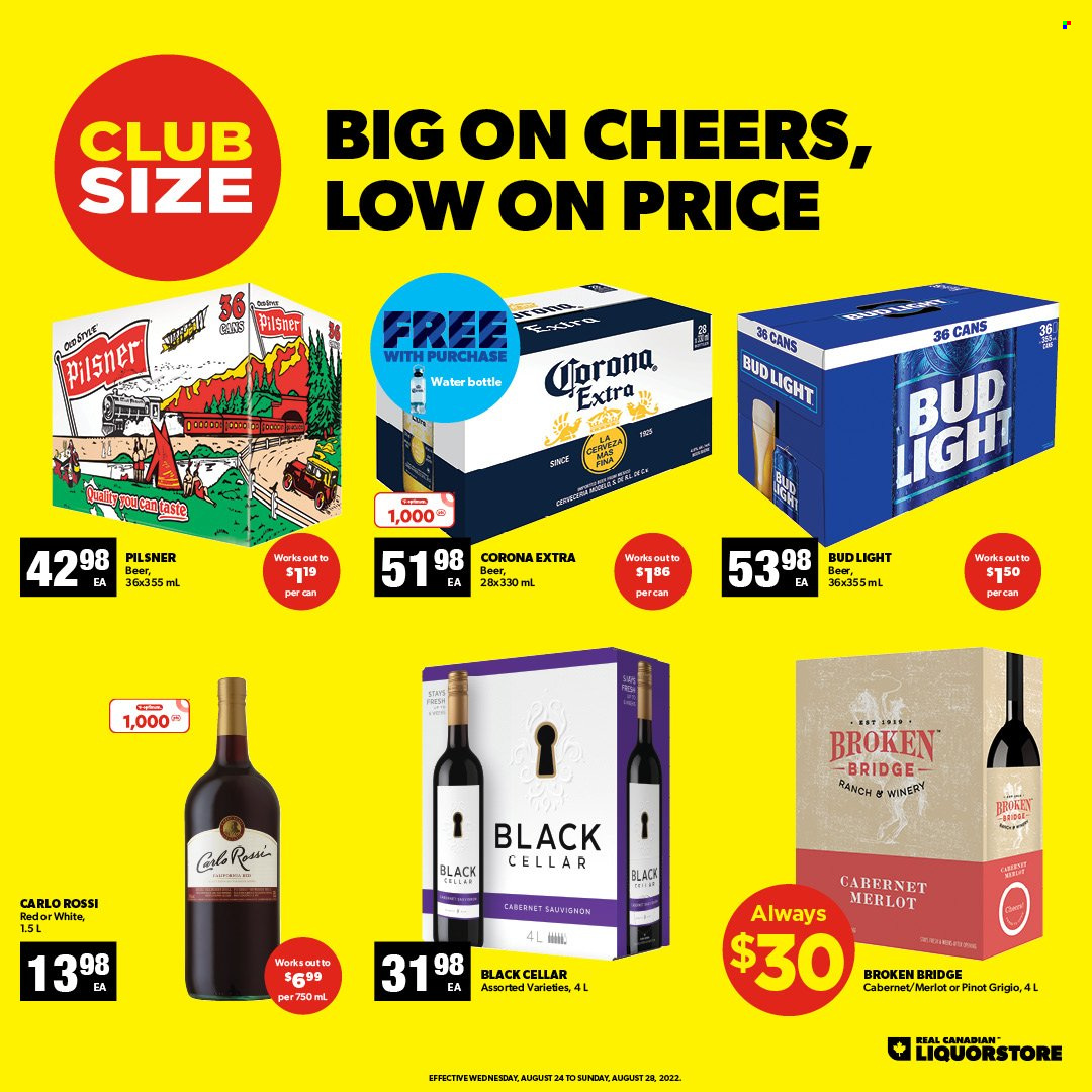 Real Canadian Liquorstore flyer - August 24, 2022 - August 28, 2022. Page 3
