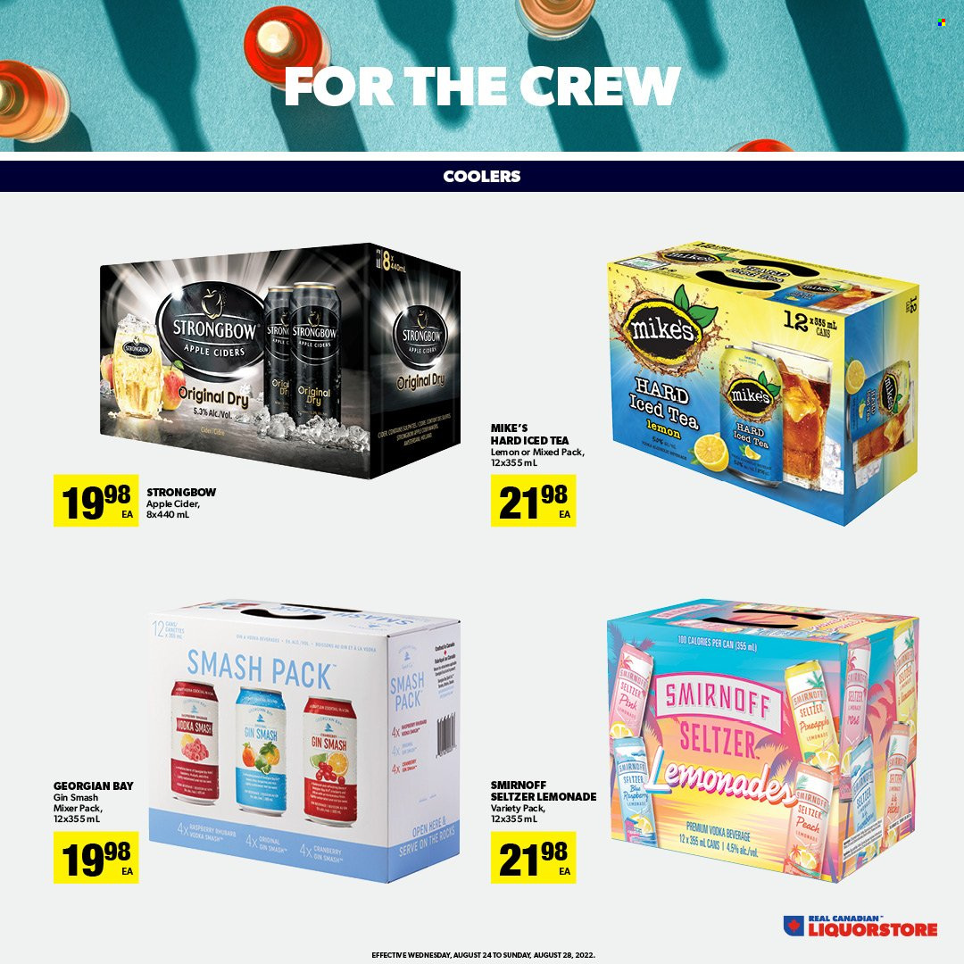 Real Canadian Liquorstore flyer - August 24, 2022 - August 28, 2022. Page 11