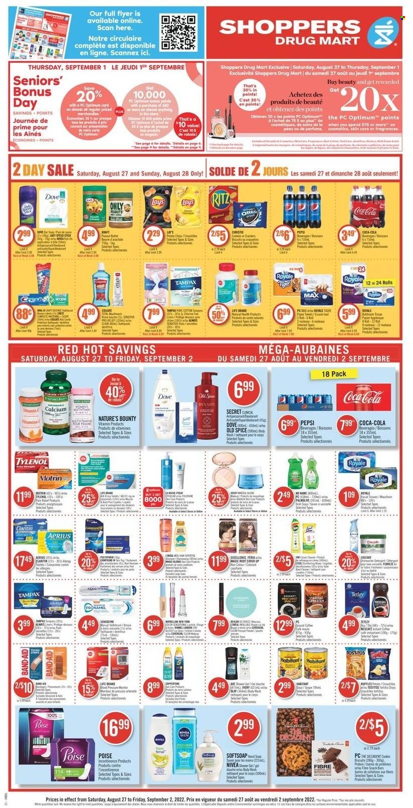 Shoppers Drug Mart flyer - August 27, 2022 - September 02, 2022. Page 1