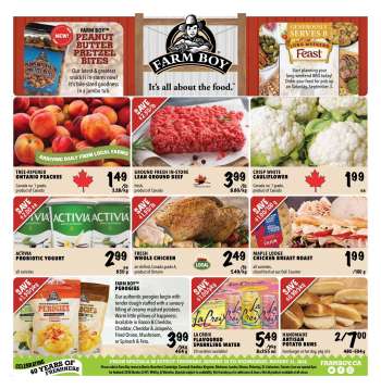 Farm Boy Flyer - August 25, 2022 - August 31, 2022.