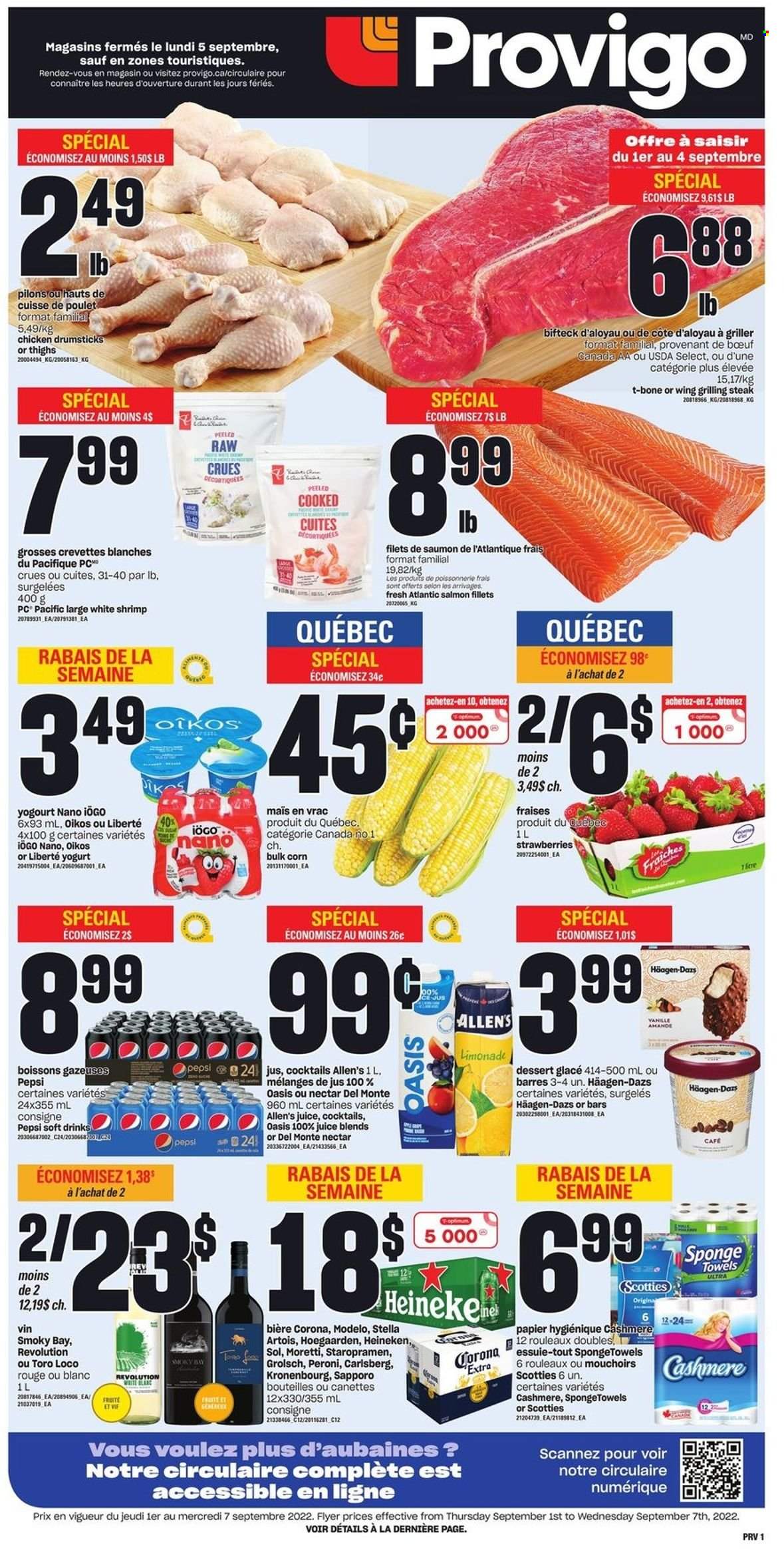 Provigo flyer - September 01, 2022 - September 07, 2022. Page 1