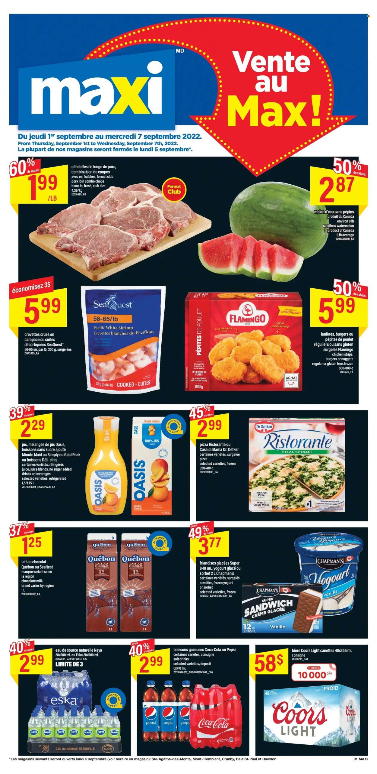 Maxi & Cie flyer - September 01, 2022 - September 07, 2022. Page 1