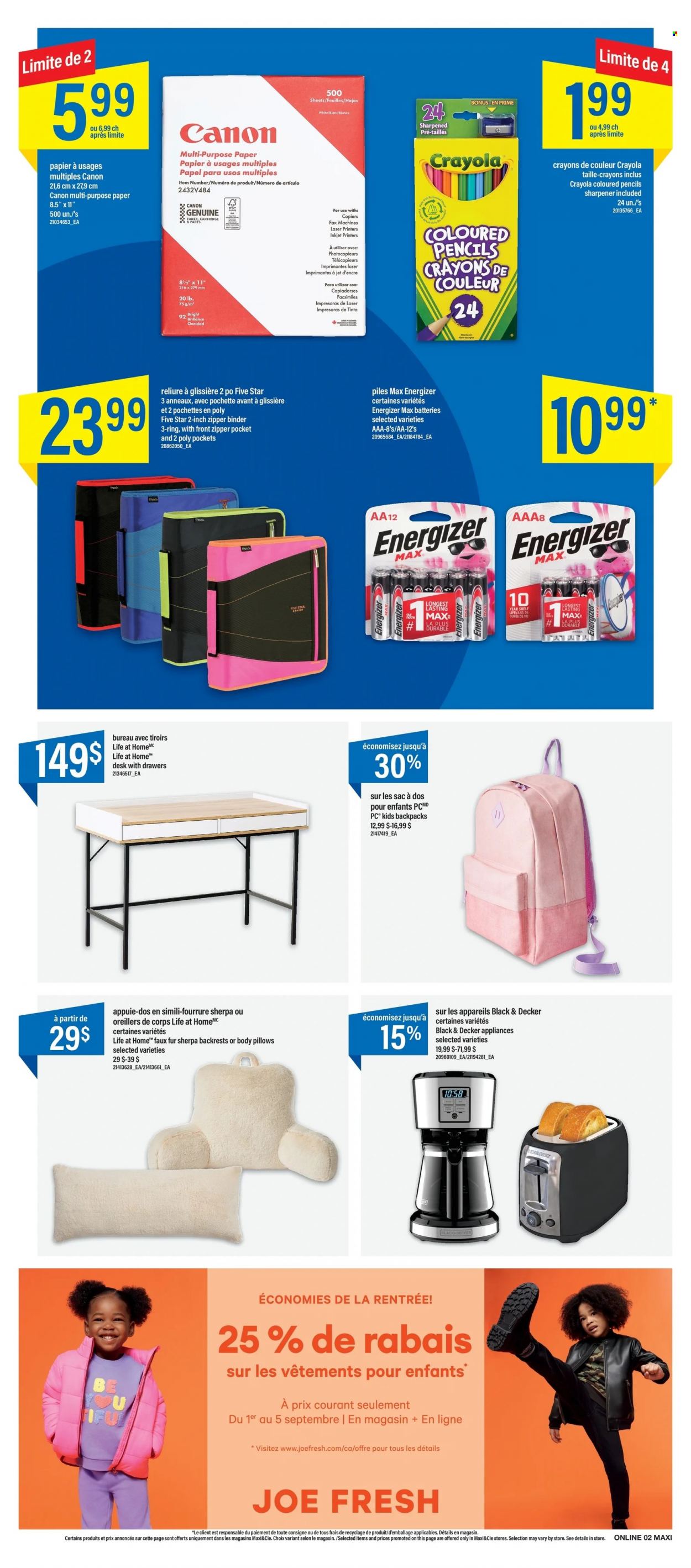Maxi & Cie flyer - September 01, 2022 - September 07, 2022. Page 14