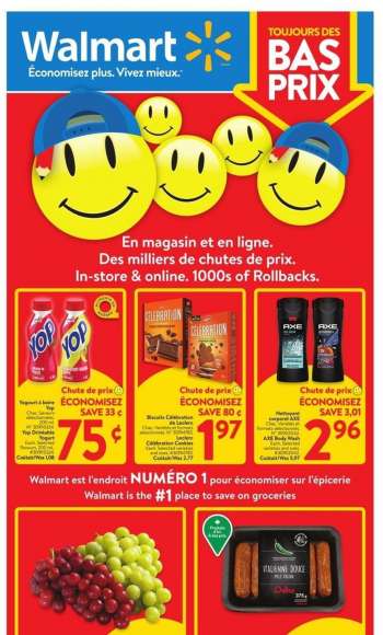 Circulaire Walmart - 01 Septembre 2022 - 07 Septembre 2022.