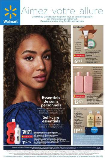 Walmart Flyer - September 01, 2022 - September 28, 2022.